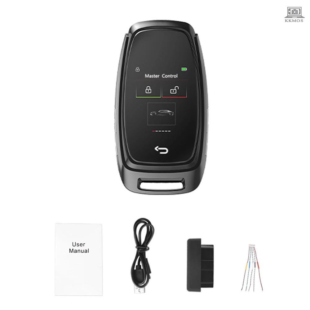 Car Intelligent Key with LCD Touchscreen Comfort Access Keyless Entry ...