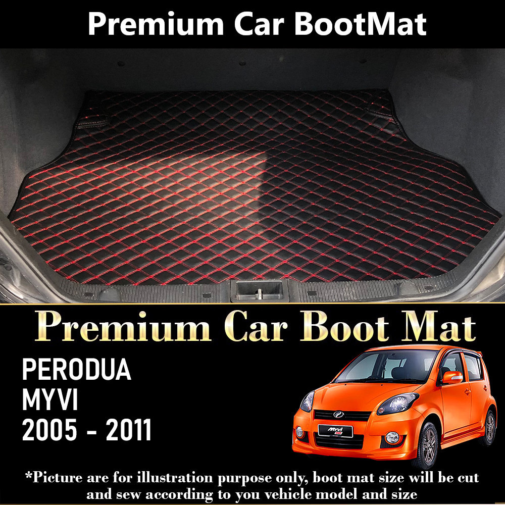 PERODUA MYVI 2005 2006 2007 2008 2009 2010 2011 Boot Mat Car Boot