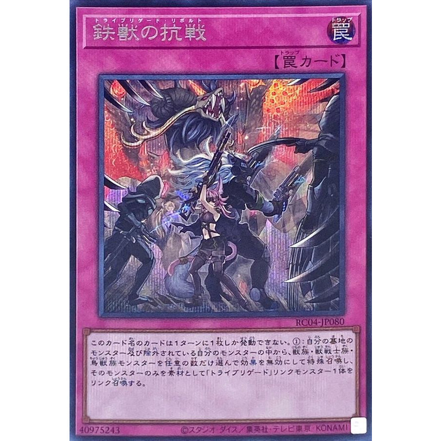 Tri-brigade Revolt Secret Rare RC04-JP080
