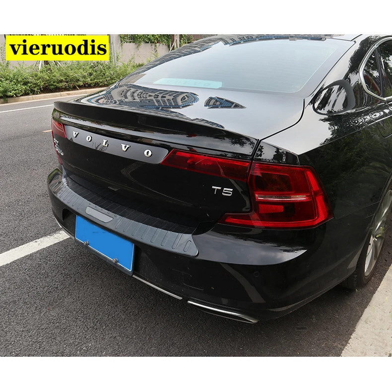 For VOLVO S90 S90L 2017 2018 spoiler High Quality ABS Material Car Rear ...