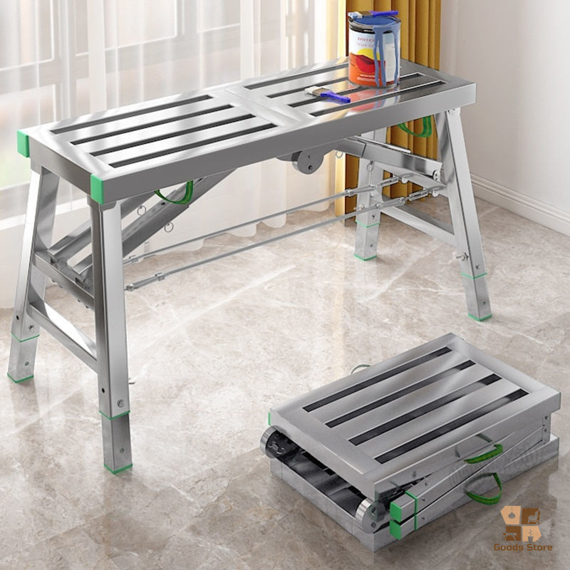 Aerial work stool work platform folding decoration horse stool heavy ...