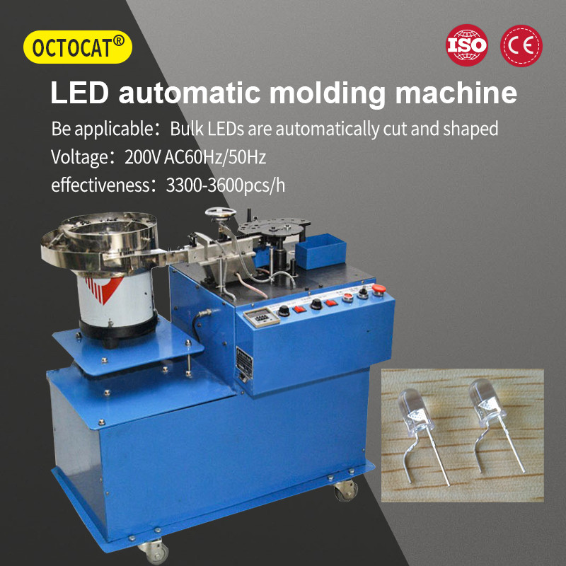 LED Automatic Forming Machine, 3300-3600pcs/h Led Lamp Capacitor ...