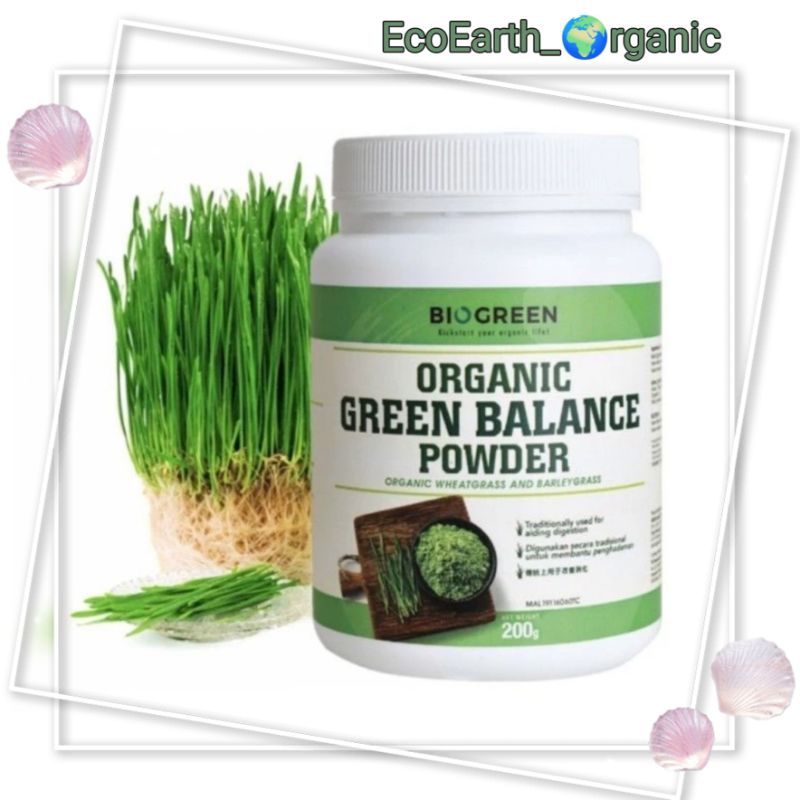 Biogreen Organic Green Balance Powder 200g EXP:4/2026 | Shopee Malaysia