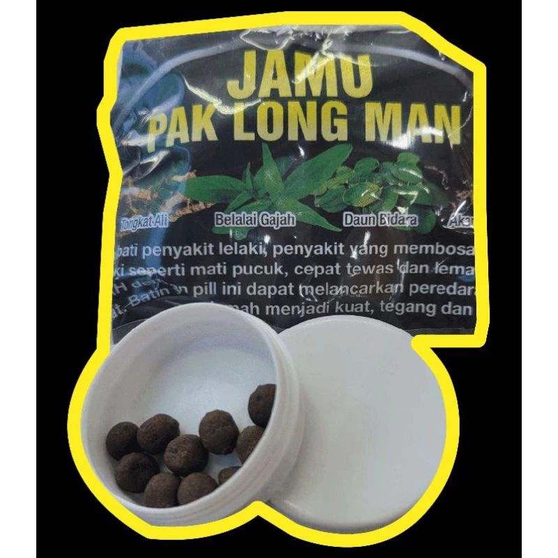 Jamu asli Pak Long Man hq(10biji) | Shopee Malaysia