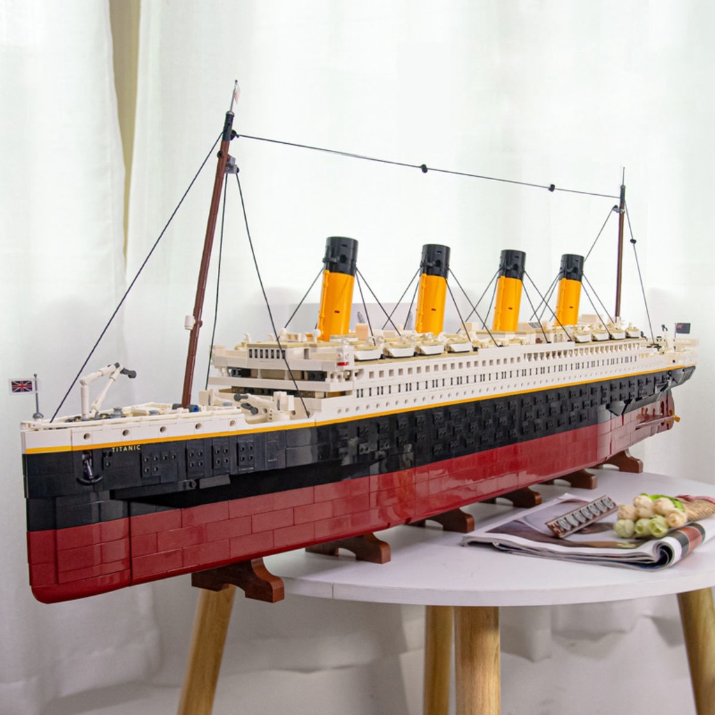 Popular Titanic Compatible with Lego Building Blocks Ship Series Super ...