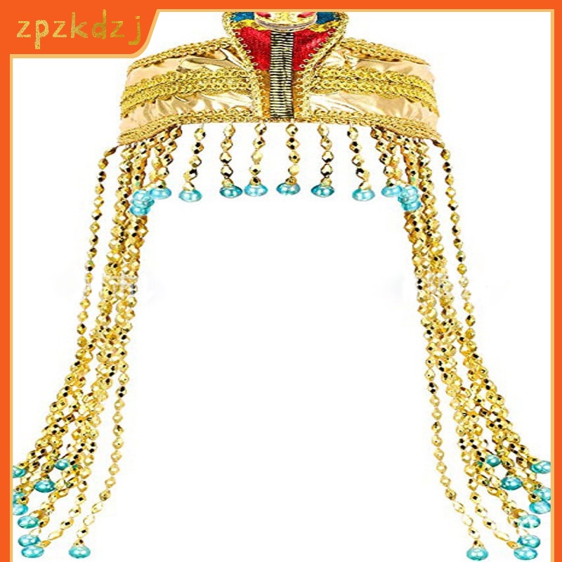 Halloween Egypt cosplay Cobra Headdress Womens Egyptian Costume