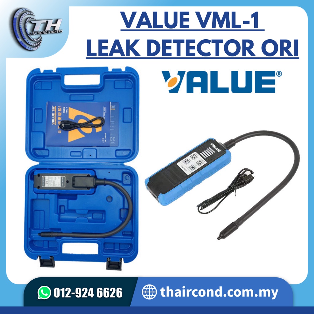 VALUE LEAK DETECTOR NAVTEK LEAK DETECTOR VML1 HANDHELD REFRIGERANT