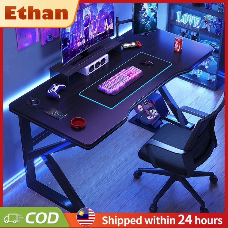 Malay spot 120cm Gaming Table meja gaming murah meja PC Laptop Table