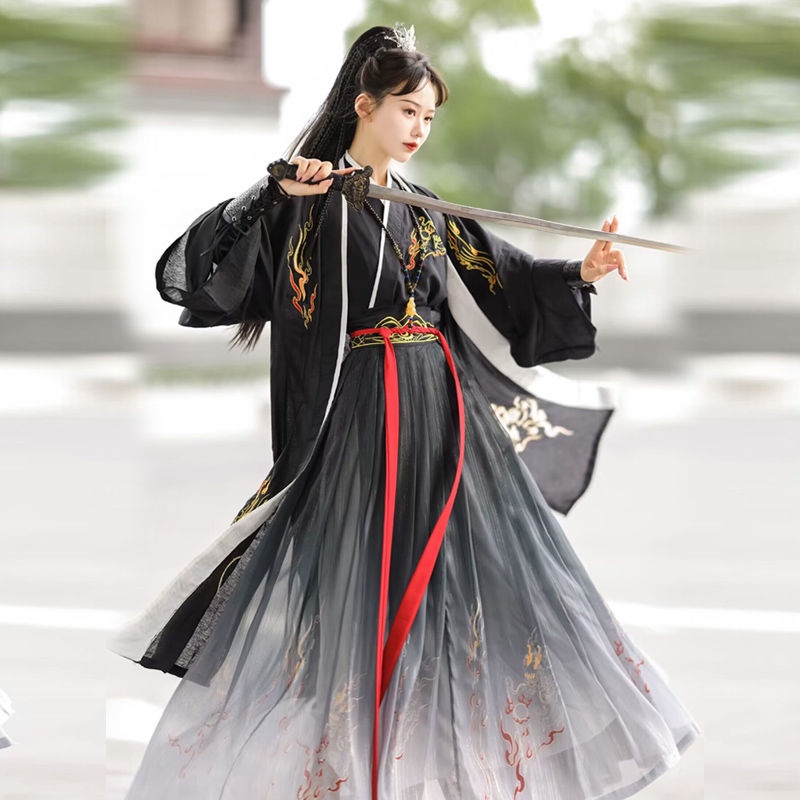 Original Hanfu Qingzhuyuan Jinghong Hanfu Made in Song Dynasty Long ...