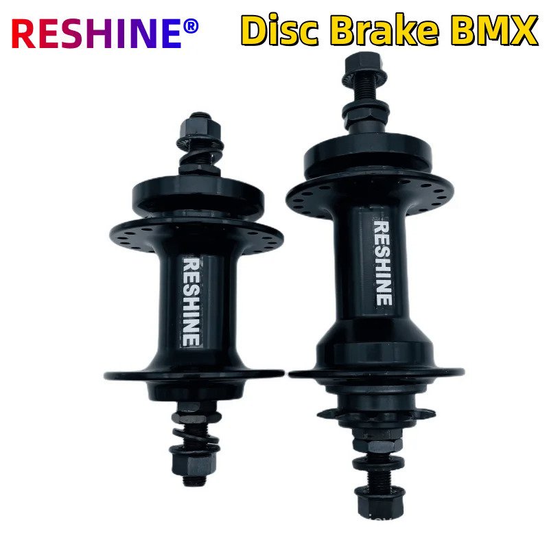 Reshine Bicycle Hubs BMX Disc Brake Hub 3 Pawls Front 3/8"x100 Rear 3/8