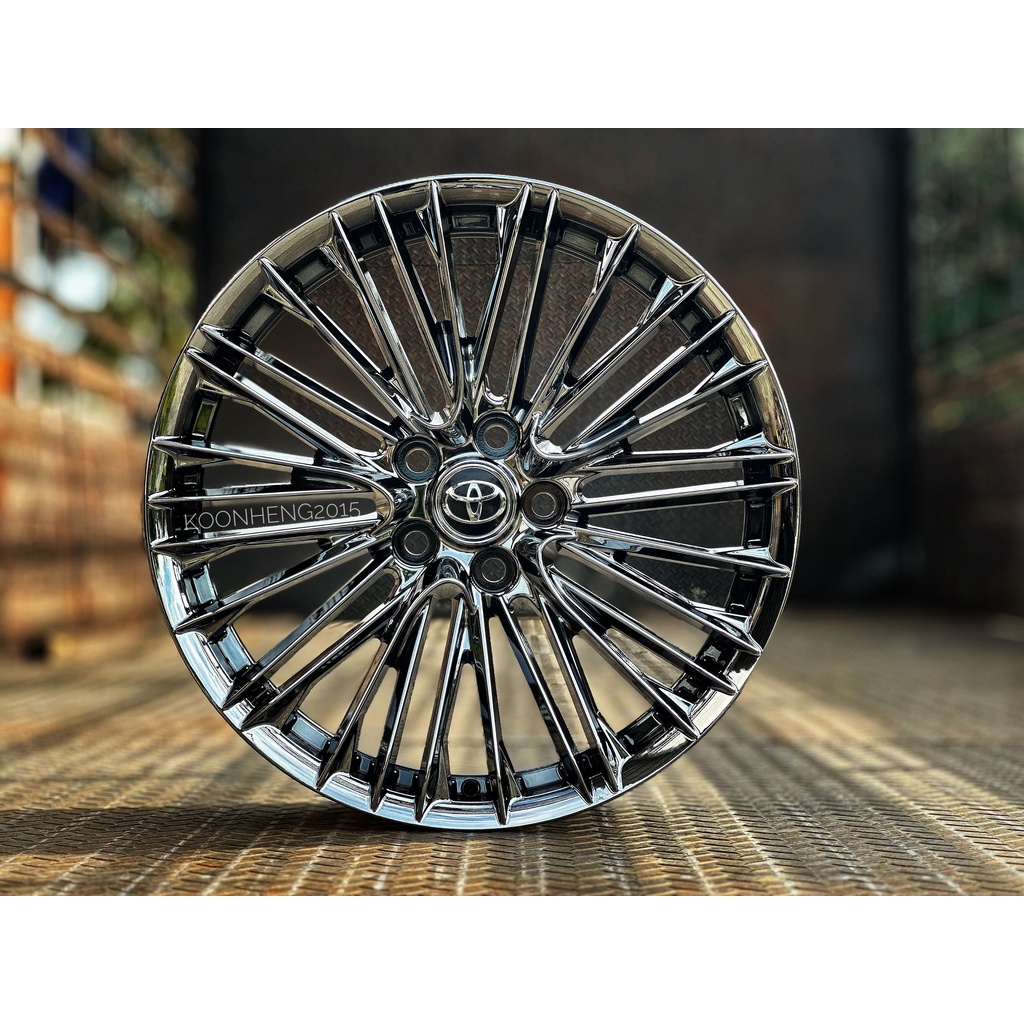 New Sport Rim REPLICA TOYOTA ALPHARD HYBRID 2024 Wheels 19x8J 5x114 ...