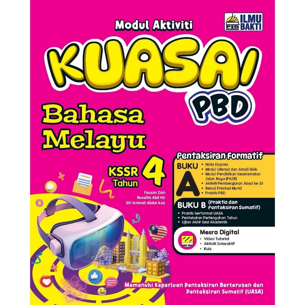 Ilmu Bakti 2024: KUASAi PBD: Bahasa Melayu Tahun 4 (Buku A + B ...