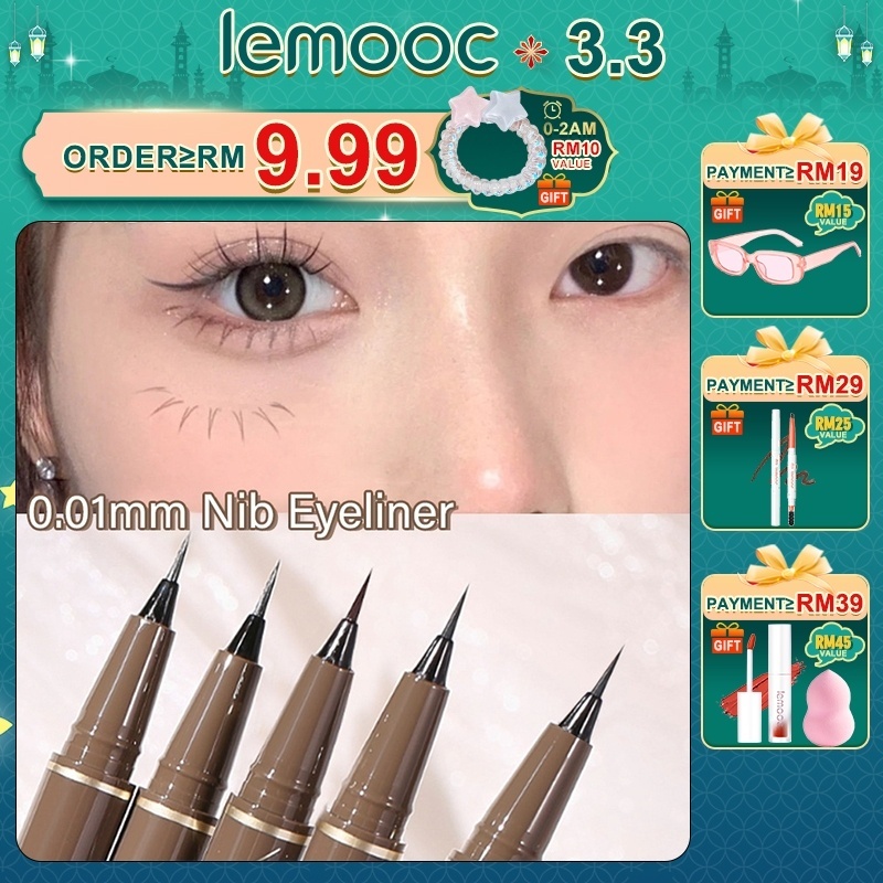 Eyeliner pen/thin, waterproof, not easy to stain/not easy to remove