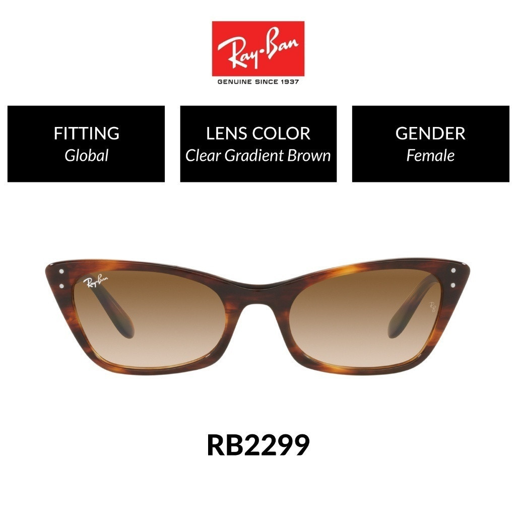 Ray-Ban Lady Burbank False - RB2299 954/51 | Women Global Fitting | Sunglasses Size 52mm