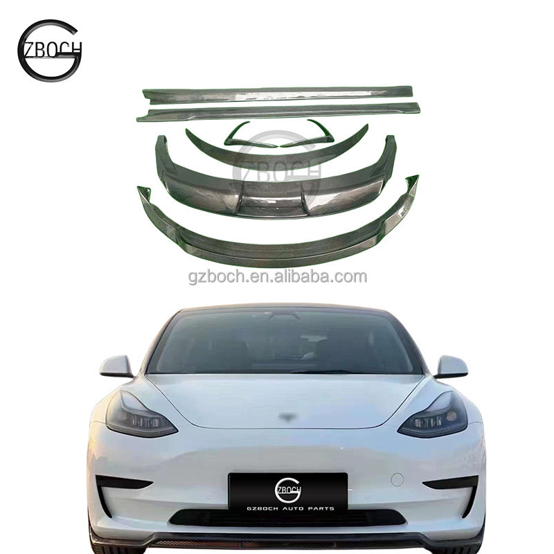 Auto accessories for Tesla Model 3 modify ART model body kit front rear ...