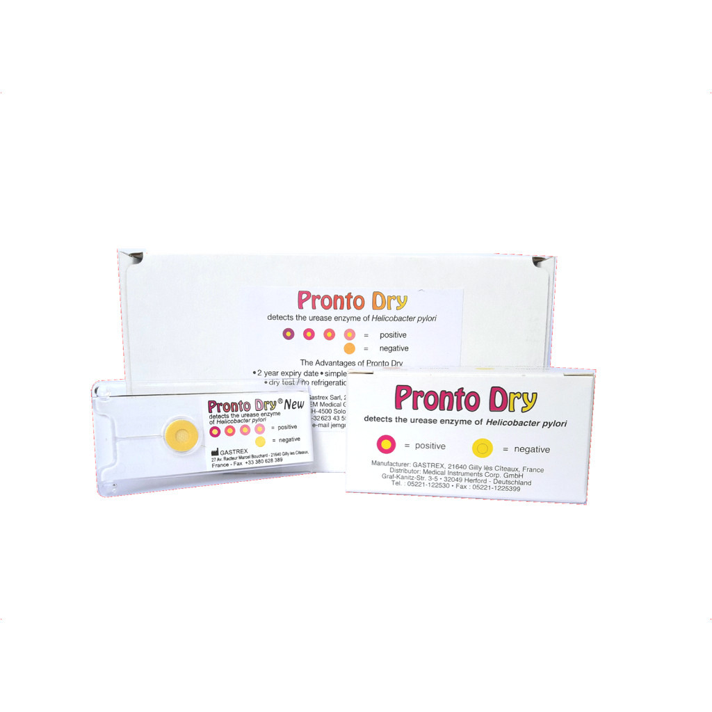 Pronto Dry Test 10's Helicobacter Pylori / Rapid Urease Test (Exp ...