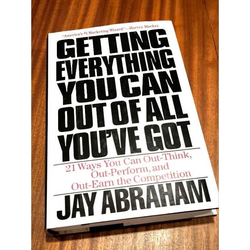 Getting Everything You Can Out Of All You've Got Self