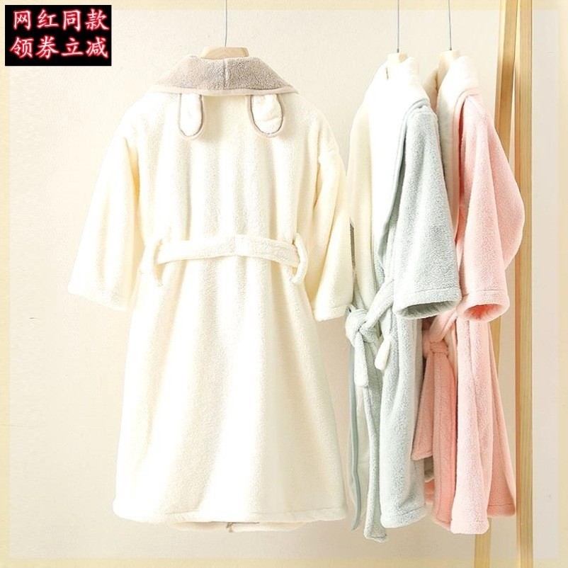 AT*🛬Children's Nightgown Absorbent Quick-Drying Autumn and Winter ...