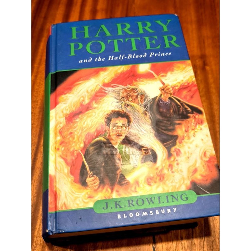 Harry Potter And The Half Blood Prince Book By J K Rowling First Edition Shopee Malaysia