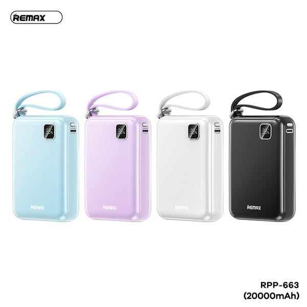 Original REMAX RPP-663 Power Bank 20000mAh Fast Charging (1 Year ...