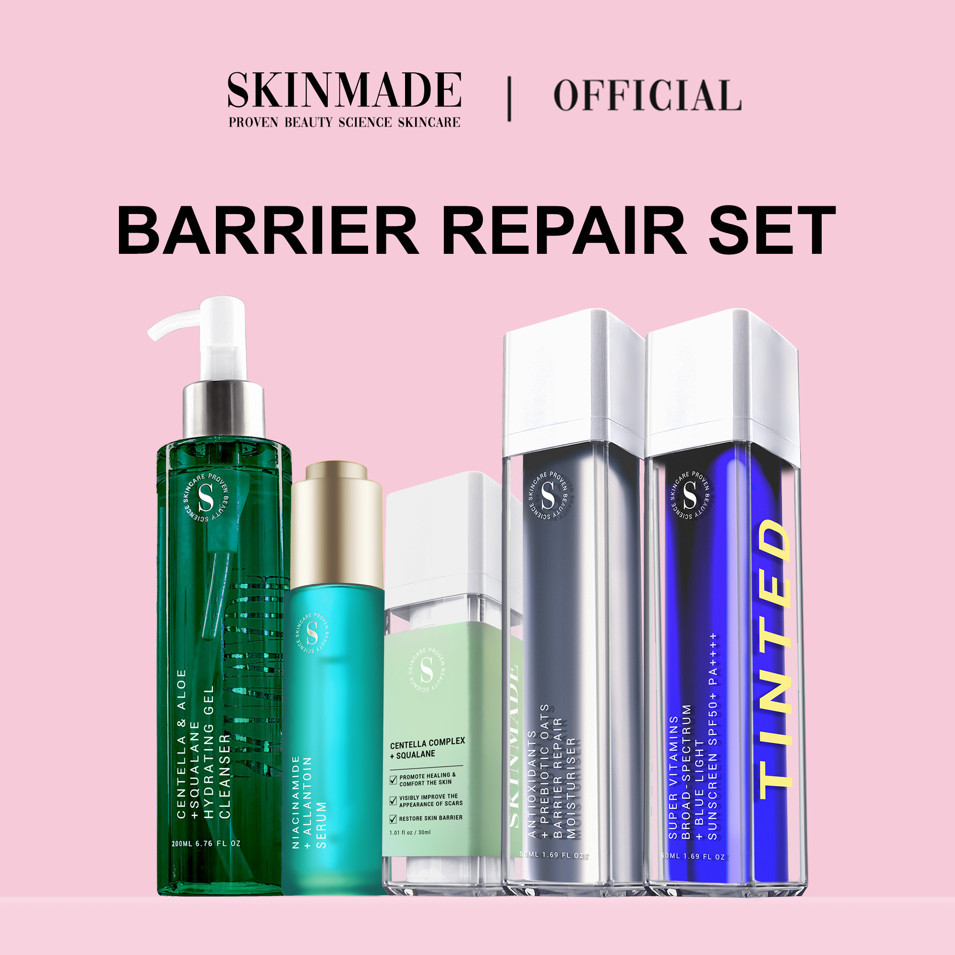 SKINMADE Skin Barrier Repair/Reduce Redness Set (5 Pcs) | Shopee Malaysia