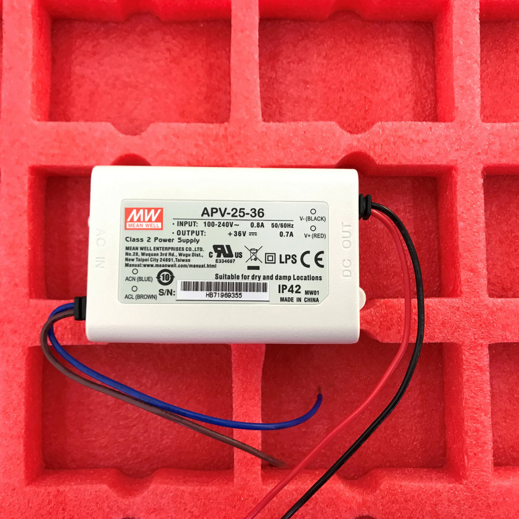 Bloc D'alimentation MEAN WELL APV-12-12, 12 V-/1 A