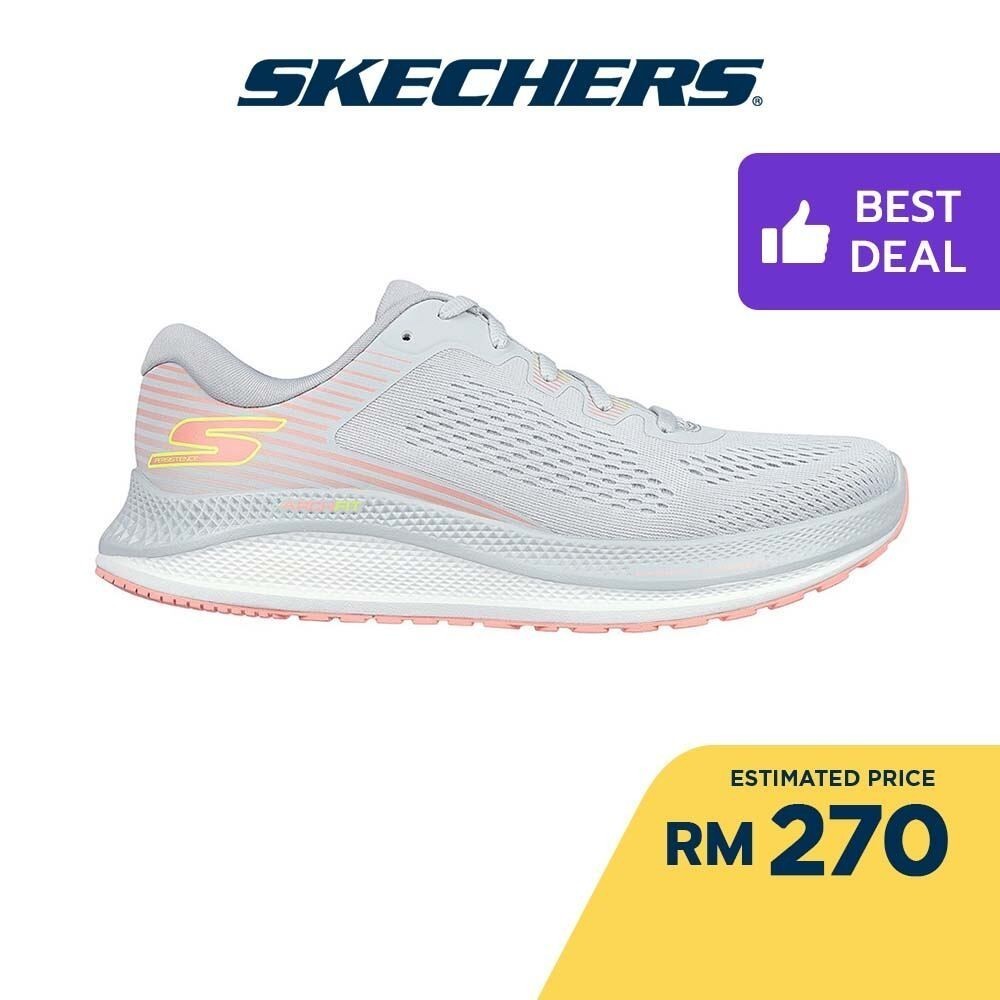 Skechers Women GOrun Persistence Running Shoes - 172053-GYPK Kasut ...