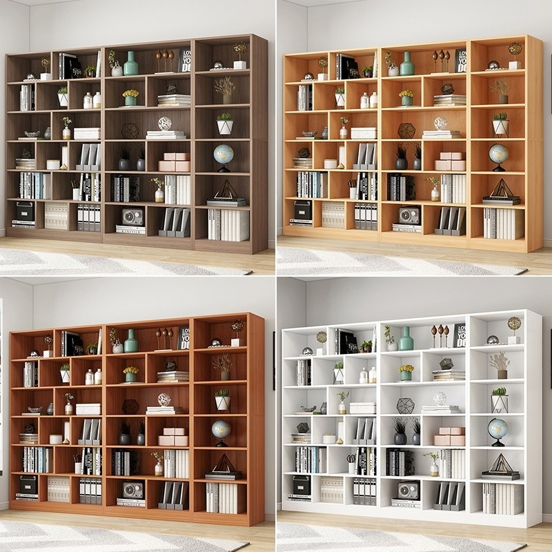 Gallery Detail: Jy H Bookcase Floor Simple Living Room Burlywood Student Household