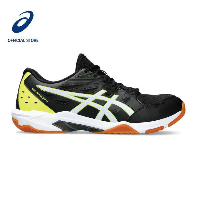 ASICS Gel Rocket 11 2E Wide Men Indoor Sport Shoes In Black White Shopee Malaysia