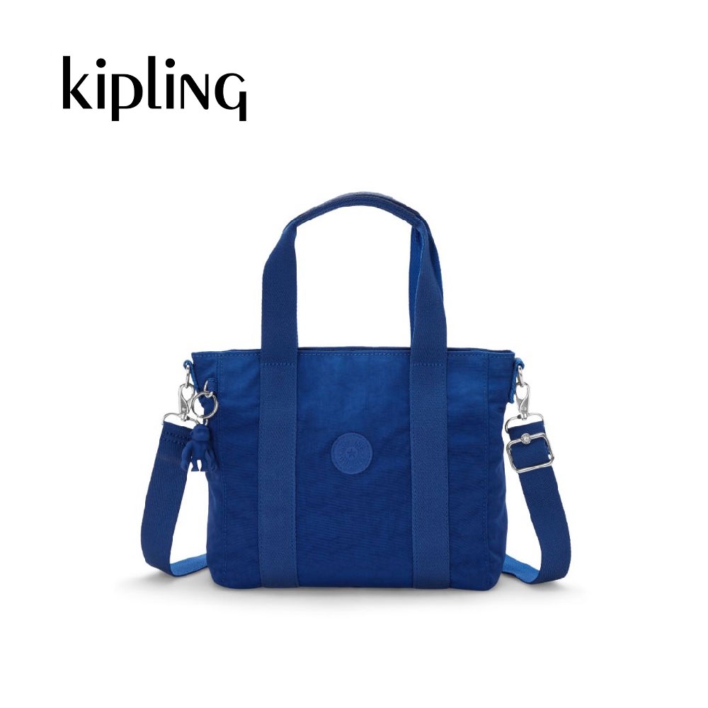 Kipling ASSENI MINI Deep Sky Blue Tote Bag Shopee Malaysia