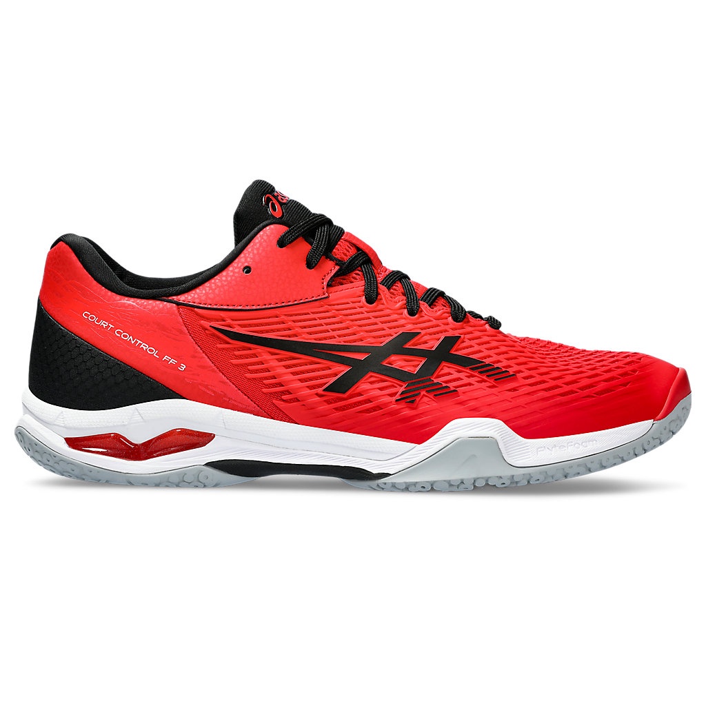ASICS Court Control FF 3 Men Squash&Badminton Shoes In Classic Red/Black Shopee Malaysia