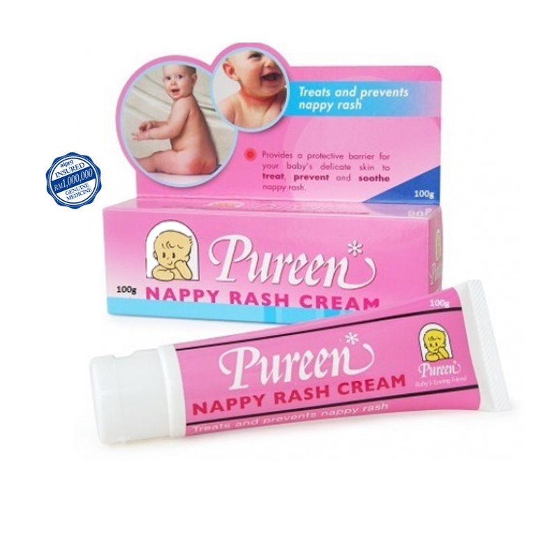 Pureen Nappy Rash Cream (100g) Shopee Malaysia