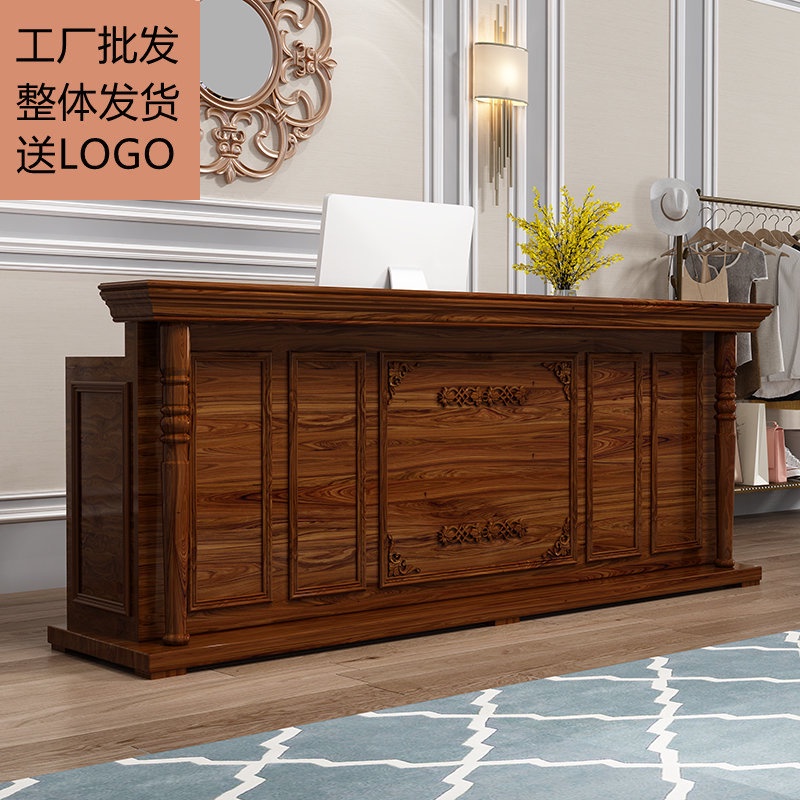 HY@ European Style Roman Column RetroLCashier Clothing Store Counter ...