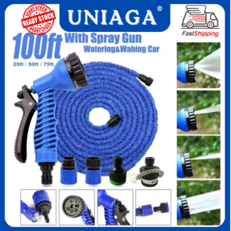 [READY STOCK] Nexus Car High Pressure Water Wash Pipe Gun Flexible Hose