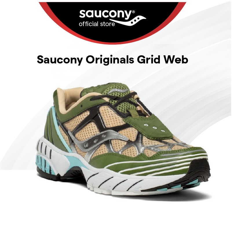 Saucony sneakers vert on sale