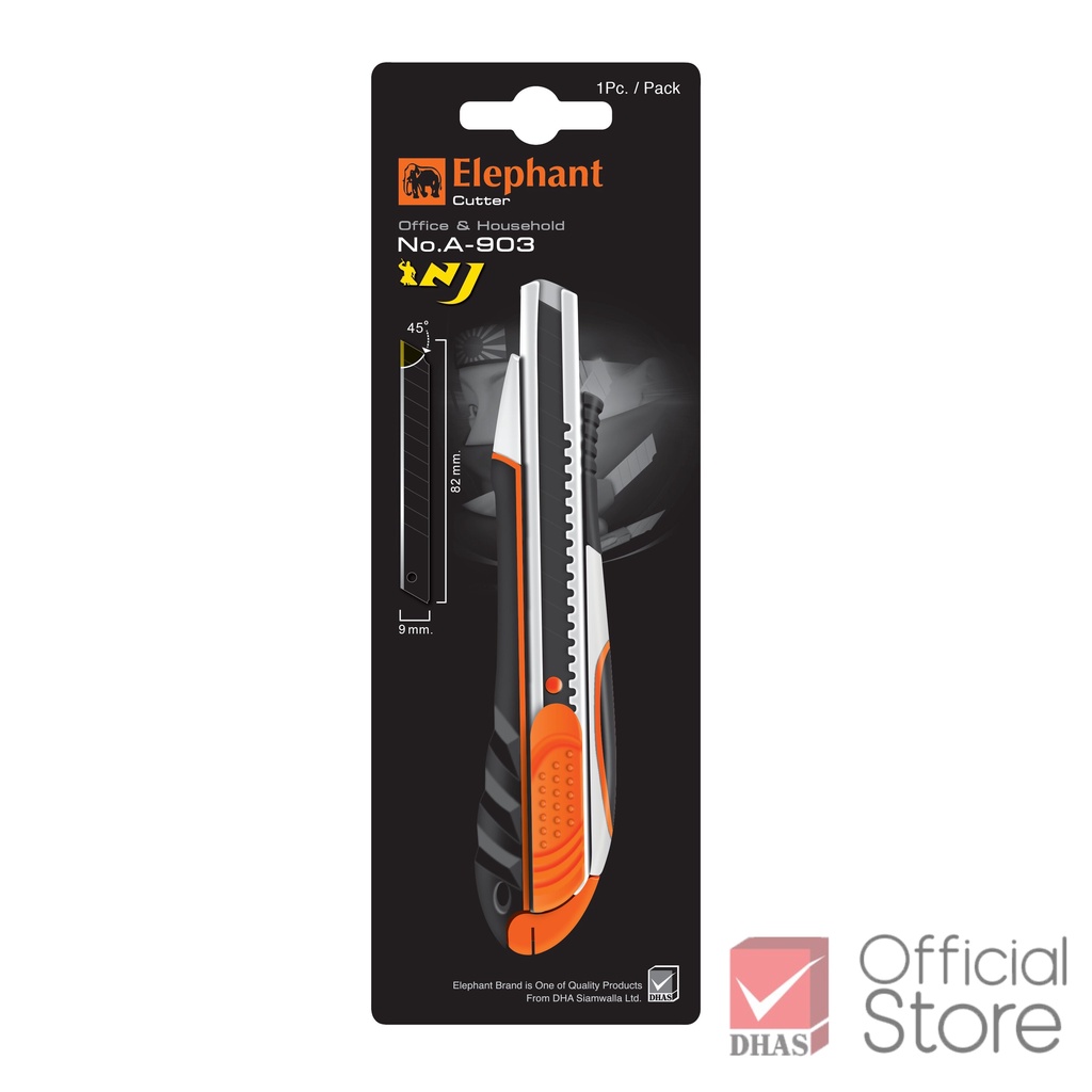 Elephant Cutter Knife No.A-903 9 mm | Shopee Malaysia