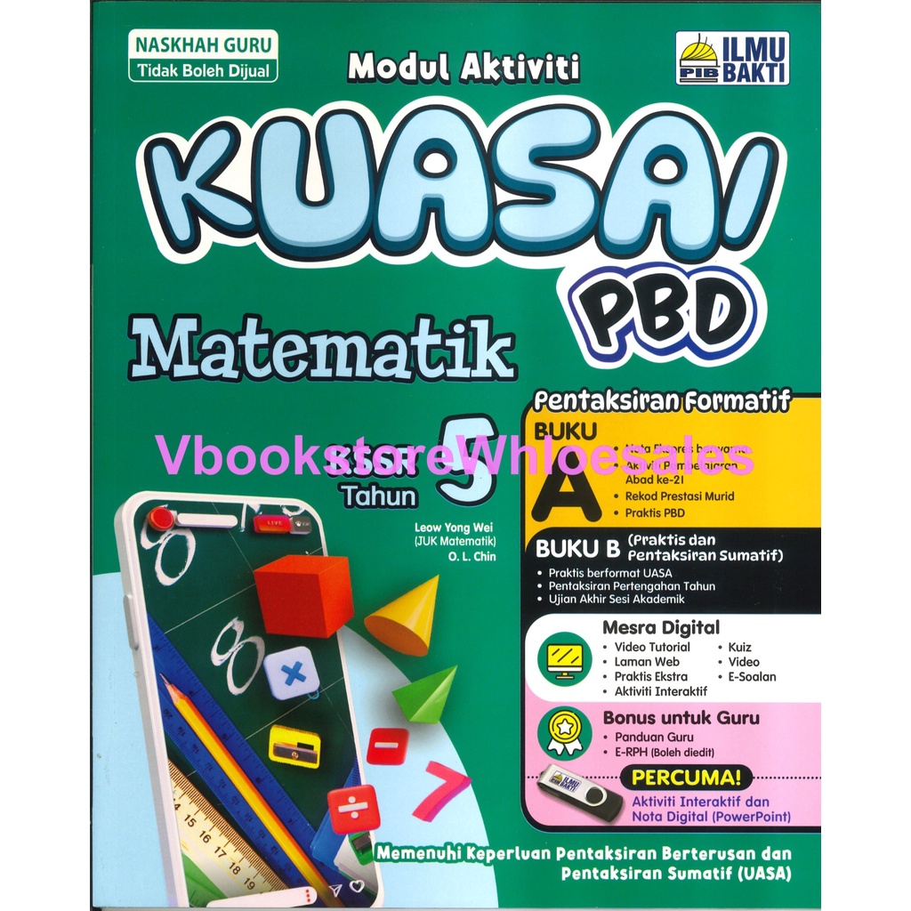 ILMU BAKTI MODUL AKTIVITI KUASAI PBD MATHEMATIK TAHUN 5 EDISI GURU KSSR ...