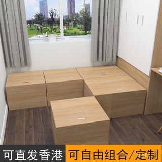 Custom Kids & Toddler Tatami Storage Bed with Flip-Down Doors