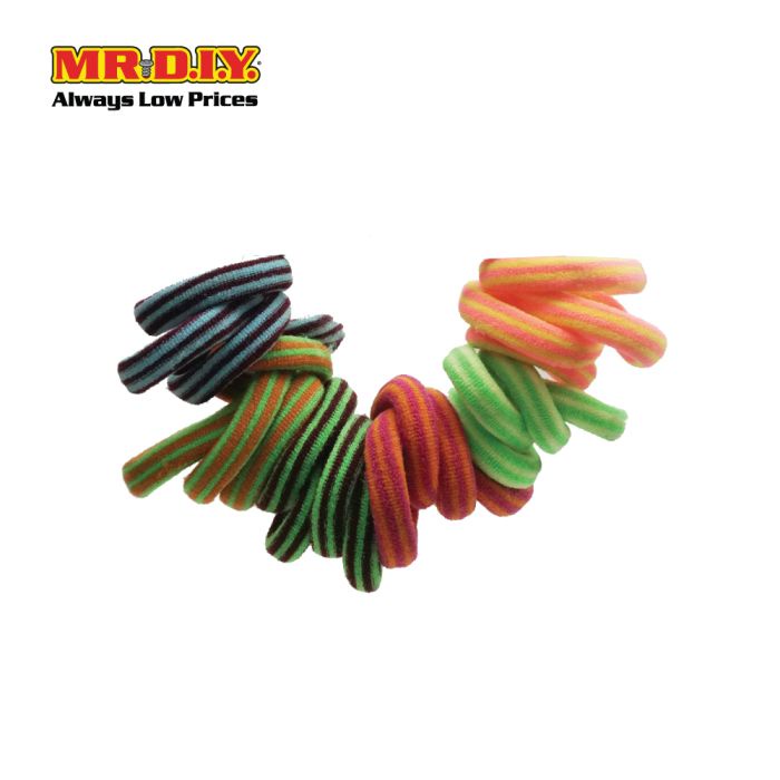 24-Pack Toddler Hair Bows With Elastic - No Damage Cloth Hair Ties For Baby Girls