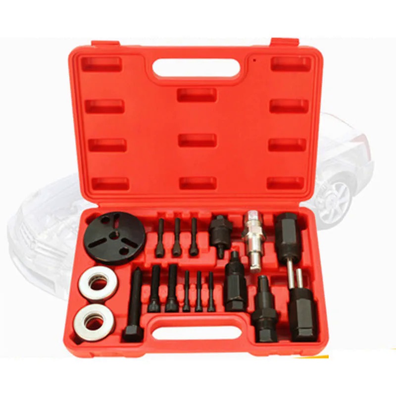 18pc Automotive Air Conditioning Compressor Clutch Removal Tool Car ac