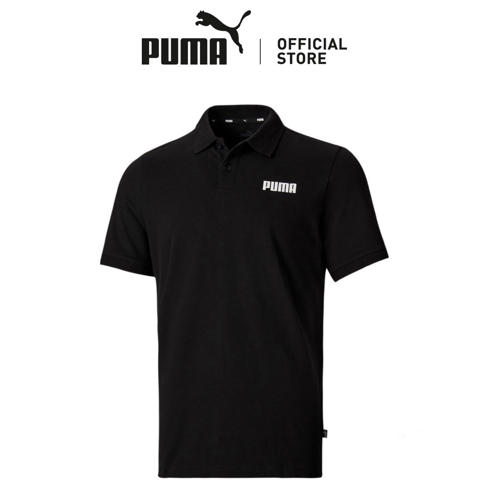 Puma Essentials Pique Men S Polo Shirt Shopee Malaysia