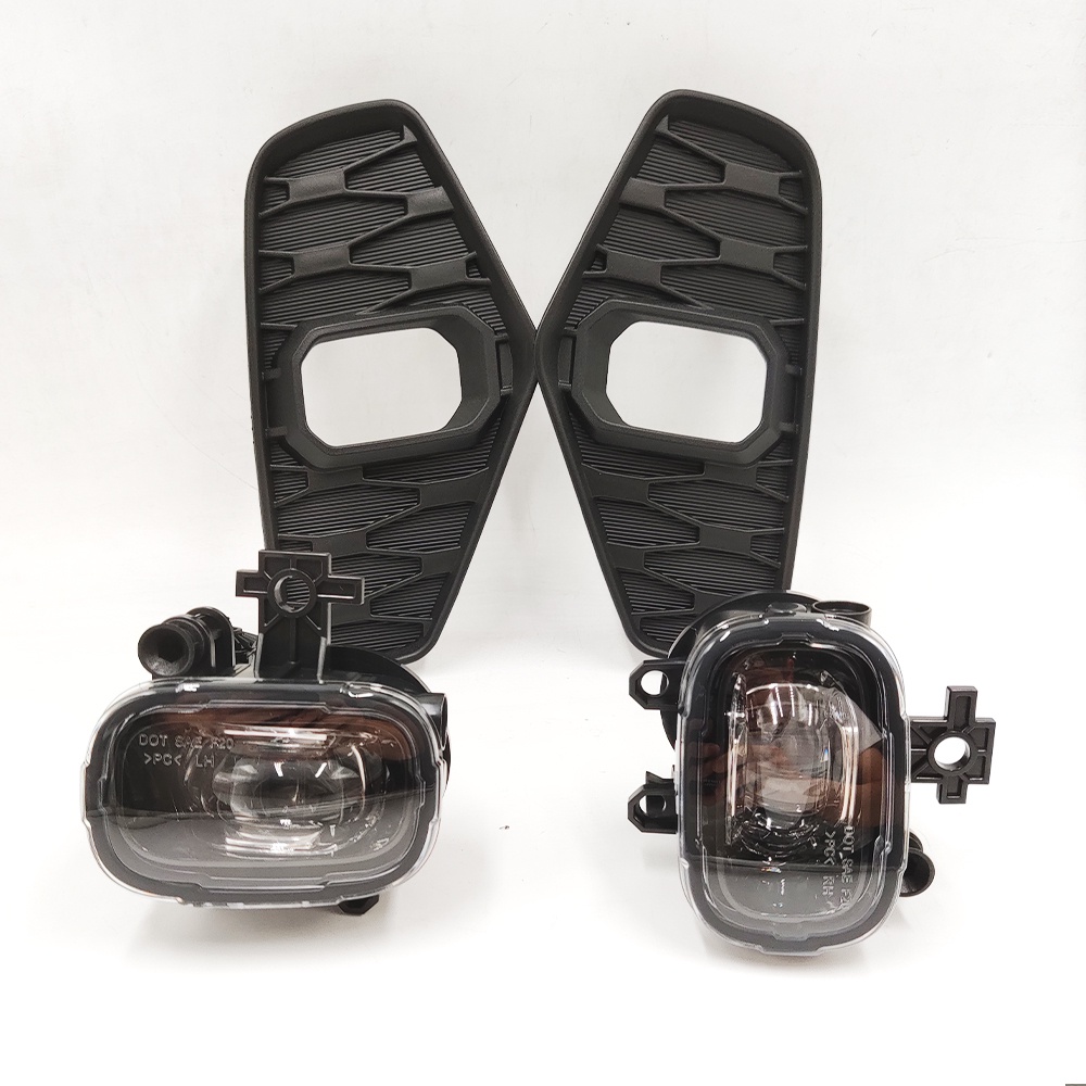 Fog Light Fog Lamp Cover Grill Harness Switch DRL For Nissan NAVARA