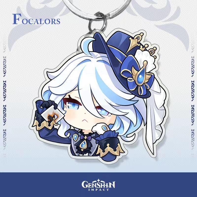 Keychain Genshin Impact Nahida Raiden Shogun HuTao zhongli Kaedehara ...