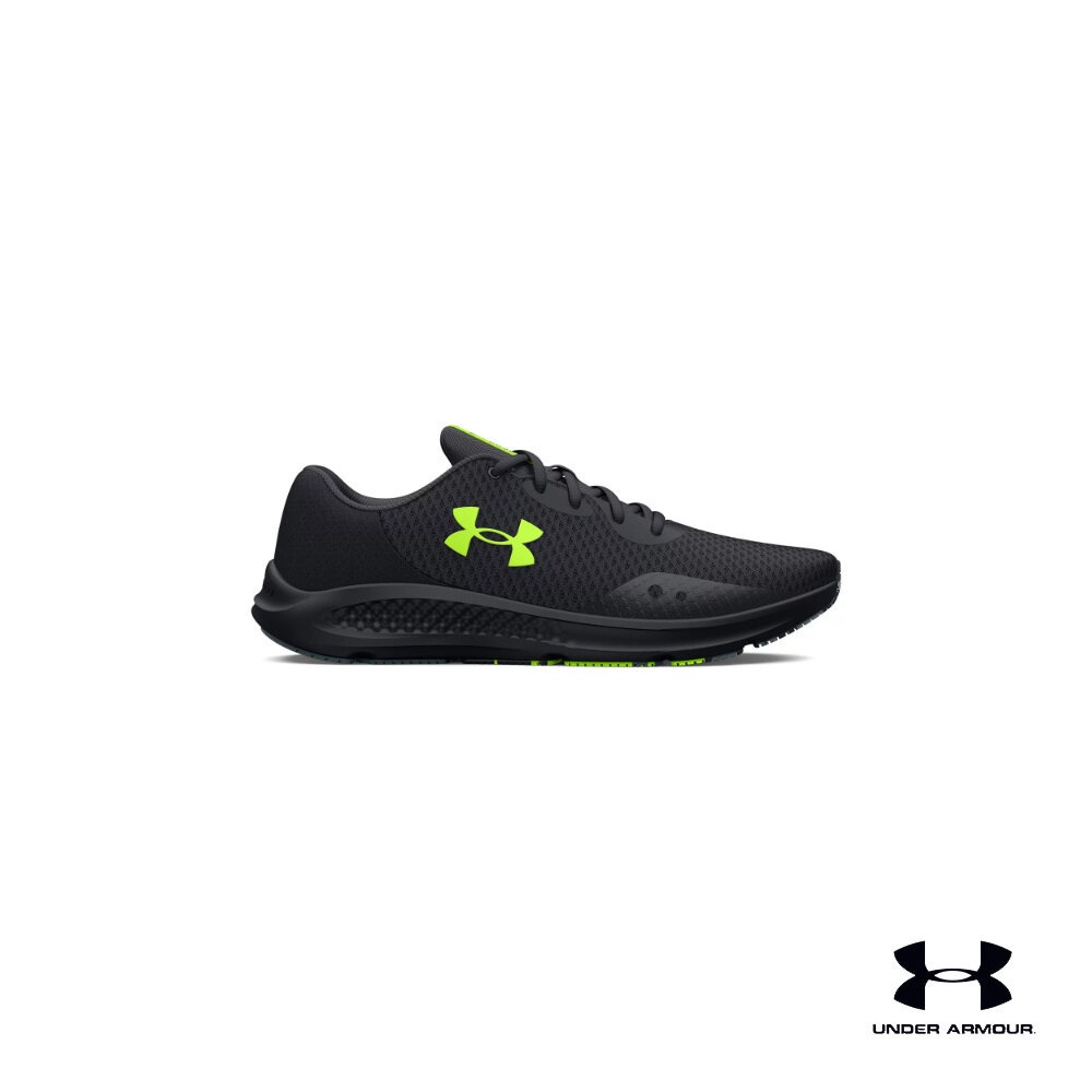 Under Armour Men's UA Charged Pursuit 3 Running Shoes - Black/White