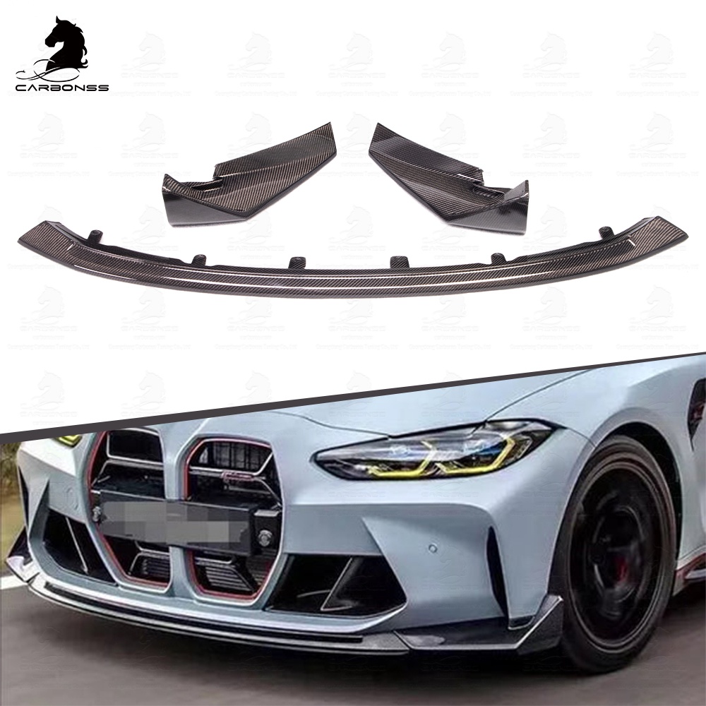 CSL Style Carbon Fiber G80 G82 Front Lip For BMW G80 M3 G82 M4 Front ...