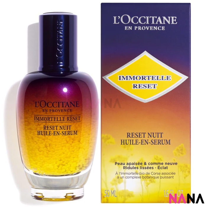 L'OCCITANE Immortelle Overnight Reset OilInSerum 50ml Shopee Malaysia