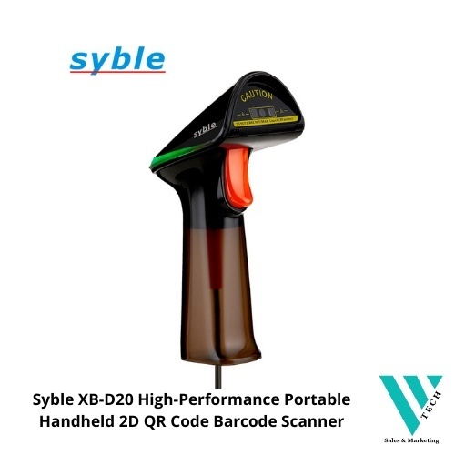 Syble XB-D20 High Performance Portable Handheld 2D QR Code Barcode ...