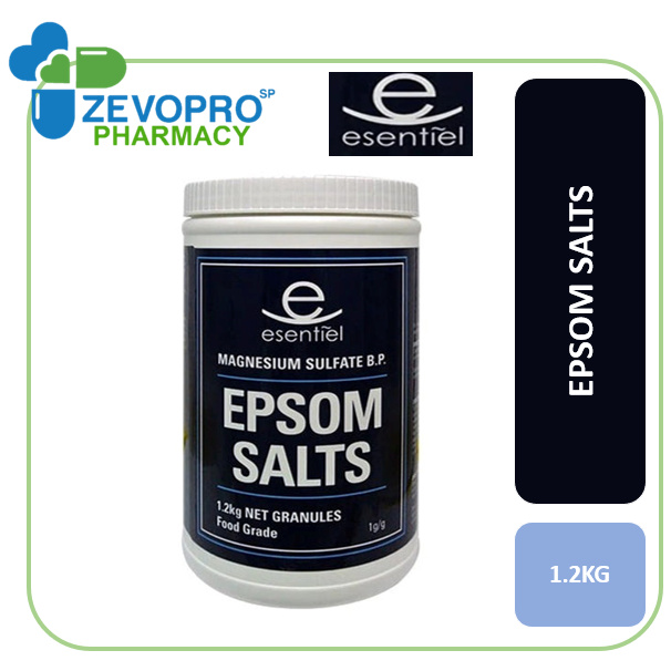 ESENTIEL EPSOM SALTS 375G / 1.2KG [EXP 2025] Shopee Malaysia