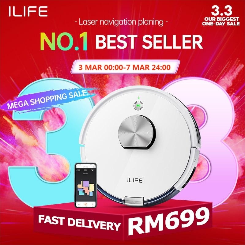 ILIFE L100/A20 LDS Laser Navigation Smart Robot Vacuum Cleaner And