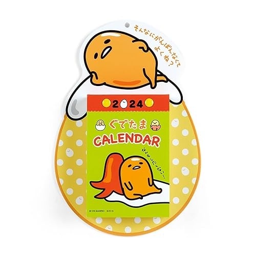 SANRIO 701246 GUDETAMA daily wall calendar 2024 Shopee Malaysia